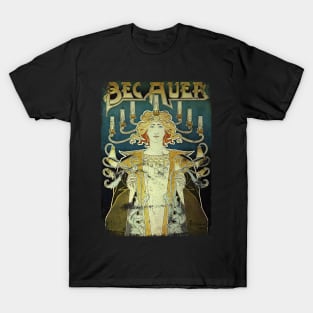 Art Nouveau - Bec Auer Alphonse Mucha T-Shirt